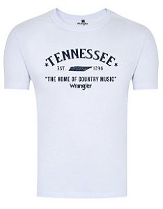 CAMISETA WRANGLER BRANCA WM8063BR