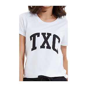 CAMISETA TXC CUSTOM BRANCA 4988 FEMININA