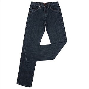 calça wrangler elastano sf escura 31m.48.pw