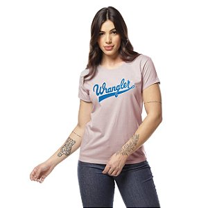 CAMISETA WRANGLER TSHIRT WF5506 ROSA