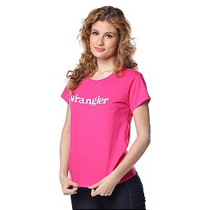 CAMISETA WRANGLER ROSA WF5502