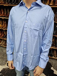 CAMISA DI HOFFMAN M/L 13337 AZUL