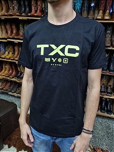 CAMISETA TXC REGULAR FIT PRETO 192150