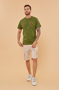 CAMISETA TXC REGULAR FIT VERDE MILITAR 192120