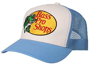 BONE BASS PRO SHOPS AZUL PISCINA BORDADO