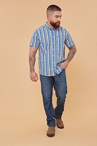 CAMISA TXC CUSTOM MC XADREZ BORDADA 29130C