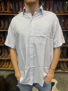 CAMISA DI HOFFMAN M/C 13339 AZUL