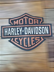 QUADRO HARLEY DAVISDSON LOGO MÉDIO
