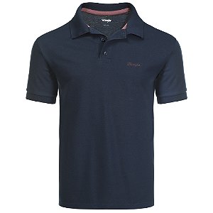 CAMISA POLO WRANGLER WM9053 MARINHO