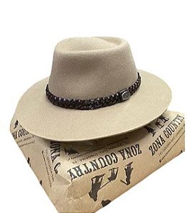 CHAPEU PRALANA ESTRADEIRO BEGE 12310