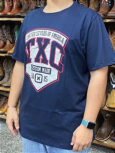 CAMISETA TXC REGULAR AZUL MARINHO 192081