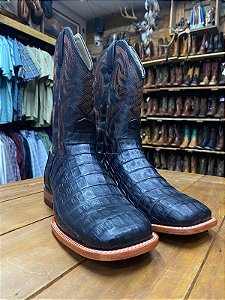 BOTA JÁCOMO JACARE CAUDA PRETA 3192 XMDQ
