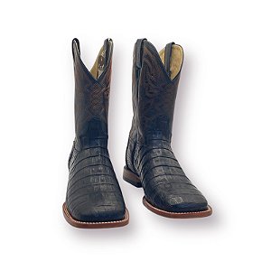 BOTA JÁCOMO JACARE CAUDA PRETA 3192 XMDQ