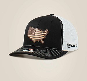 BONE ARIAT PRETO BANDEIRA