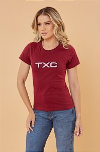 CAMISETA TXC REGULAR FIT VINHO 50915