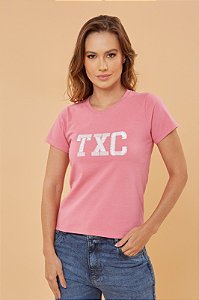 CAMISETA TXC SLIM ROSA 50896
