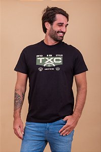 CAMISETA TXC CUSTOM 192186 PRETO