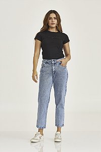 CAMISETA TXC MEIA MALHA REGULAR PRETO ESTAMPADA 51043