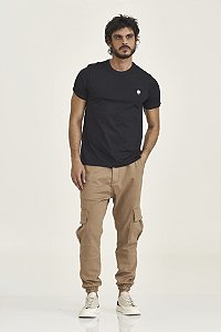 CAMISETA TXC MEIA MALHA REGULAR PRETO ESTAMPADA 192306