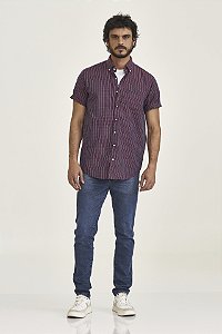 CAMISA TXC XADREZ TRICOLINE BORDADA 29238C