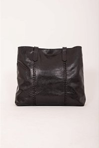 BOLSA TXC PRETO CUSTOM EM COURO ESTAMPADA B003