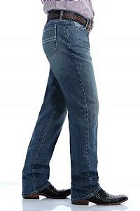 CALÇA CINCH SILVER SLIM LABEL ARENA FLEX CLARA