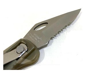 CANIVETE IMPORTADO MAXAM SERRILHADO CAMUFLADO