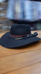 CHAPEU PRALANA 5X COLORADO ABA 10.0 PRETO 19030