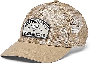 BONE COLUMBIA PFG TIE DOWN MESH SNAP BACK BEACH BROADLEAF