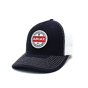 BONE ARIAT AZUL MARINHO