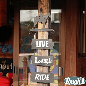 PLACA DECORATIVA JARDIM TOUGH1 87 1912