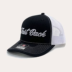 BONE FAST BACK IMPORTADO PRETO/BRANCO