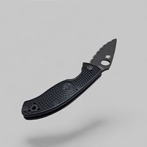 CANIVETE SPYDERCO IMPORTADO USA PRETO