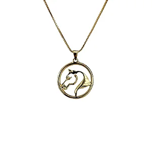 COLAR CABEÇA DE CAVALO CIRCULO ECCC-1125