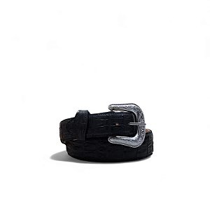 CINTO CINCOW COURO CROCO PRETO 2867