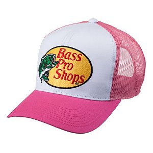 BONE BASS PRO SHOP ROSA BORDADO