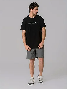 CAMISETA COLUMBIA BASIC LOGO BRANDED SHADOW PRETO 321015