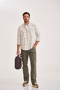 CAMISA TXC ML TRICOLINE XADREZ FLANELADA 29428L