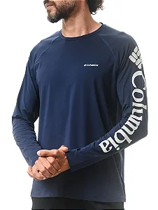 CAMISETA COLUMBIA AURORA M/l 320428 AZUL MARINHO
