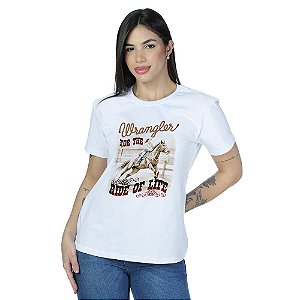 CAMISETA WRANGLER FEM TSHIRT WF5747BR