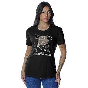 CAMISETA WRANGLER FEM BABY LOOK WF5759PR