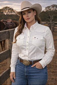 CAMISA RIVERTON FEM ML FAIR CUT 550 102