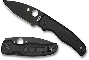 CANIVETE SPYDERCO CPM S30V LÂMINA PRETA