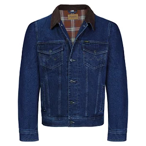 JAQUETA WRANGLER JEANS COM FORRO FLANELA WM9788