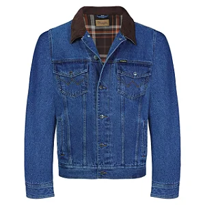 JAQUETA WRANGLER JEANS COM FORRO FLANELA WM9789
