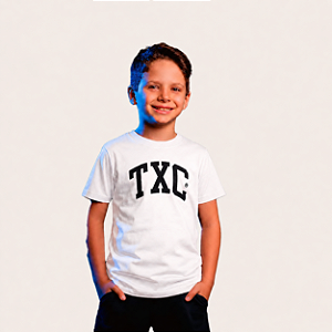 CAMISETA TXC INFANTIL CUSTOM MC ESTAMPADO BRANCO 19737I