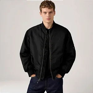 JAQUETA LEVI'S BAY BOMBER PRETO 005AL0000