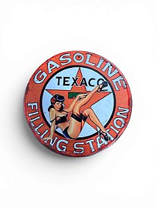 PLACA DECORATIVA GASOLINE TEXACO