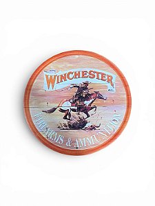 PLACA DECORATIVA WINCHESTER FIREARMS