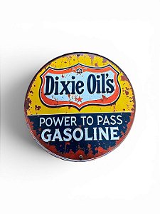 PLACA DECORATIVA DIXIE OIL´S